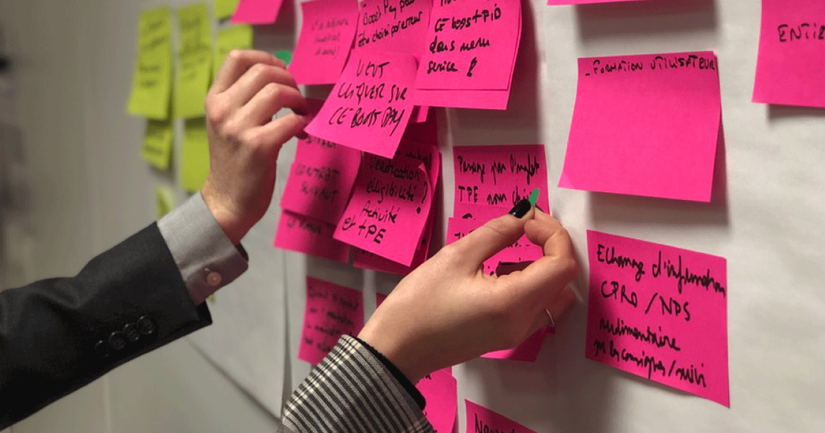 post-it per Agile Marketing