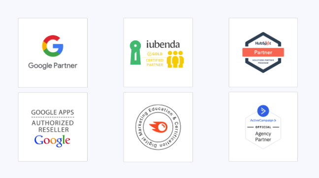 Certificazioni Webeing