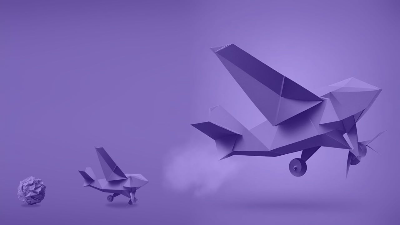 Webeing.net - con Google Consent Mode e Iubenda decolla la qualità dei dati - aereo origami AI