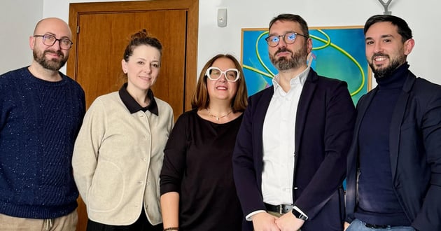 Il team di governance di Diecinodi Srl e Webeing®: i soci e il management che hanno guidato la trasformazione in Società Benefit.