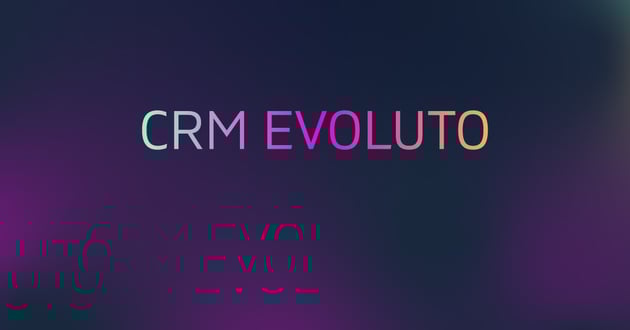 Testata grafica con scritto CRM Evoluto Hubspot