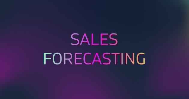 immagine con scritto Sales Forecasting 