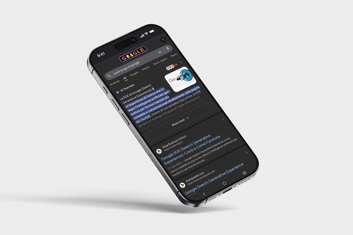 Seo per AI- webeing-mockup-di un sge
